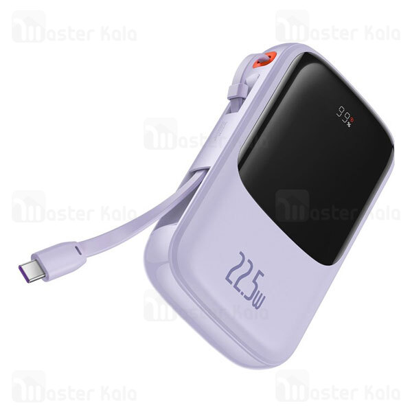 پاوربانک 20000 بیسوس Baseus PPQD040101 Qpow Pro توان 22.5 وات و کابل تایپ سی